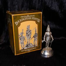 Stadden BUCKINGHAM Pewter Queen Review Guard Soldier Military English Figure 19 picture