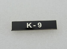 Uniform Police Service Citation Bar K-9 Citation Merit Award Lapel Pin-Nickel picture