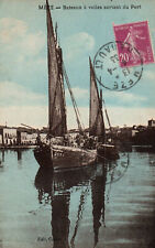 CPA 34 - MEZE (Hérault) - sailing boats leaving the port picture