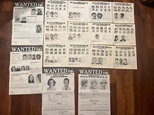 fbi wanted posters original picture