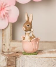 Bethany Lowe Designs Easter Collection Easter Tulip Bunny New picture