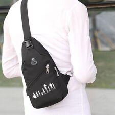 Casual Men Women Chest Bag Anime One Piece Shoulder Bag Sling Crossbody Backpack picture