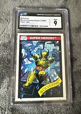 1990 Marvel Universe Wolverine #23 CGC 9 Mint Impel picture