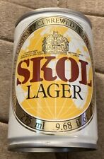 SKOL LAGER 9 2/3 Fl Oz 27.5 Cl Crimped Steel Beer Can Allied Breweries Uk picture