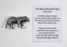 H2 The brave & powerful tiger Ganz ER73617 Pocket figurine charm miniature picture