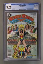 Wonder Woman #1 2/87, CGC Graded at 9.2, WHITE Pages, New Origin, Wraparound Cov picture