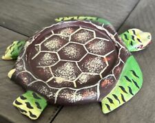 Vintage Hand Painted Turtle Trinket Tray picture