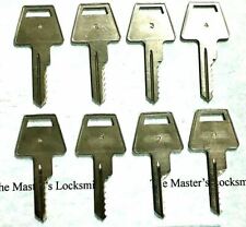 American Padlock A1045L A1045 Space And Depth Keys 6 Cut Blanks picture