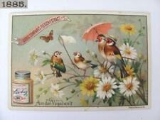 1885 ANTIQUE GERMAN LIEBIG COMPANY CHROMO LITHOGRAPH TRADE CARD VERY RARE 17 picture