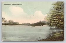 Conodoquinet Creek Carlisle Pennsylvania 1912 Antique Postcard picture