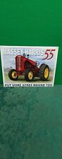 Vintage Massy Tractor Advertising Wall Hanger Sign picture