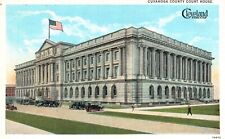 Postcard OH Cleveland Ohio Cuyahoga County Court House Unposted Vintage PC H9178 picture