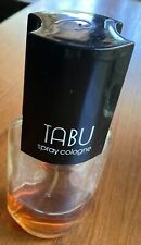 vintage Tabu by Dana 1.8-oz. bottle spray cologne not full picture