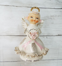 Vintage Lefton June Angel Bride Figurine AR1987 Porcelain picture