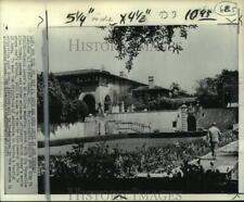 1973 Press Photo Harold Lloyd's mansion soon to be open to public, Beverly Hills picture