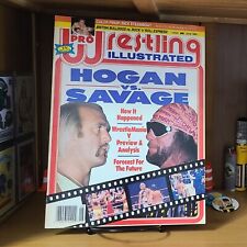 Vintage Pro Wrestling Illustrated June 1989 Hogan Savage Wrestlemania V (Rare) picture