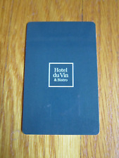 Hotel du Vin & Bistro Key Card Edinburgh Scotland Room Picture Collectible picture