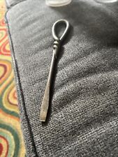 Vintage Twisted Iron Flat Head Screwdriver - picture