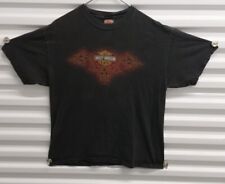 Vtg Republic Harley Davidson Stafford Texas 2001 L T-shirt Hanes Beefy-t  picture