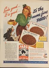 1944 Pard Dehydrated Dog Food Buy War Bonds Vintage Print Ad *PA0030 picture