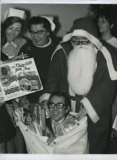 Ronnie Corbett In Santa's Sack c1970s Photo - Chitty Chitty Bang Bang Game picture