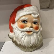 Vintage Santa Claus Head Face Styrofoam Large 25” X 18” Christmas Display picture