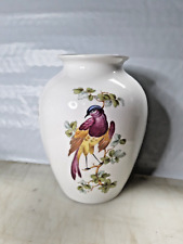 Vase Spode Fine Bone China England - Bird (41) - Vase   5.25