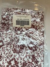 Longaberger RARE Sweetheart Red Letters of Love Vanity Basket Liner #2396594 NEW picture