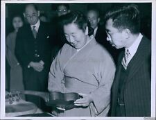 1947 Empress Nagako Impressed By Imperial Forestry Building Royalty 6X8 Photo picture