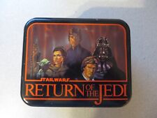 Cheinco Star Wars Return of the Jedi Metal Tin Lunch Box Vintage 1983 No Thermos picture