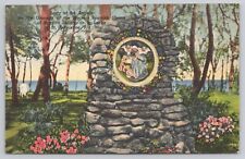 Vtg Post Card Lady Of The Angels, Spanish Shrine St. Augustine, Florida G330 picture