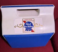 Vintage Pabst Blue Ribbon Igloo Cooler Blue picture