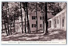 1966 Chapin Hall Conference Point Camp Lake Geneva Williams Bay Vintage Postcard picture