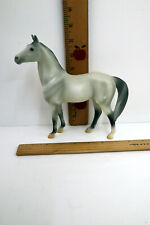 Breyer Classic - Heroes of the West - Standing Thoroughbred Gray Mare -Mold #657 picture