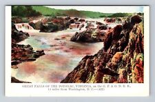 Potomac VA-Virginia, Great Falls, Antique, Vintage Souvenir Postcard picture