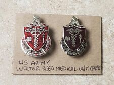 US Army Walter Reed Medical Unit Crest DUI (Pair) picture