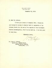 Letter signed by Wm. H. Taft - Autographs of Famous People picture