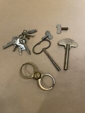 Vintage Brass Winder Keys And Miscellaneous Winders picture