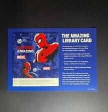 NYC Public Library Card: Marvel ,Spiderman picture