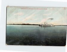 Postcard Excursion Steamer On Mississippi River USA picture