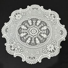 Vintage Lace Doily Large Round 20” picture