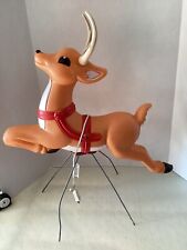 Vintage Reindeer Blow Mold Grand Venture Christmas Lighted picture