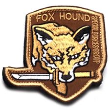 USA Specia Forces Groups PATCHES Fox hound USA ARMY PATCH BROWN picture