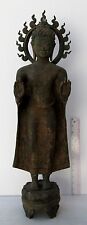 MAGNIFICENT Chiang Saen Bronze Standing Teaching Buddha  picture