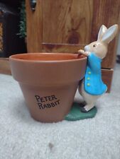 Vintage 2000 Beatrix Potter Peter Rabbit Planter Great Condition picture