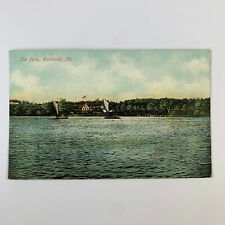 Postcard Maine Richmond ME Ferry Boat Pre-1907 Unposted Undivided Back picture