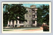 Sumter SC-South Carolina, Toomey Hospital, Antique, Vintage Souvenir Postcard picture
