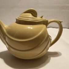 Vintage MCM Yellow Hall Teapot Kettle Ceramic picture