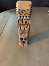 Vintage South American Totem - Small Figure - Totem - Tiki - Lightwood - Folk Ar picture