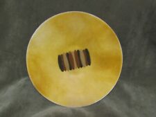 Rare Mid Century Mod Florence Kabaker Enamel on Copper Plate with original Tag picture